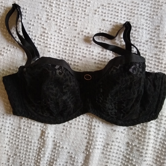 Antigel by Lise Charmel 32E leopard balconette bra - Picture 2 of 3